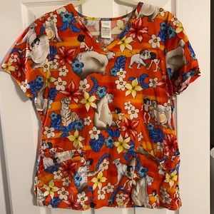 Jungle Book Scrub Top